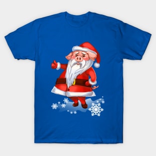 santa pig T-Shirt